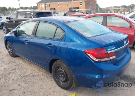 2014 Honda Civic Lx from USA, damaged, VIN 2HGFB2F57EH529551